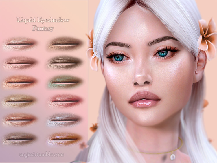 The Sims 4  Best Eyeshadow CC To Try Out  All Free    FandomSpot - 46