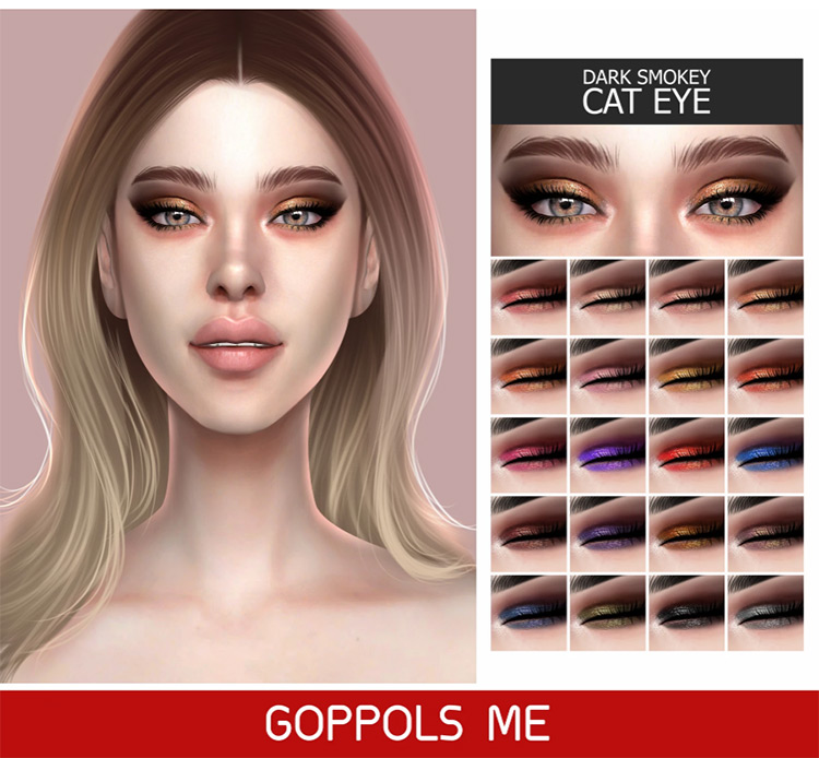 The Sims 4  Best Eyeshadow CC To Try Out  All Free    FandomSpot - 79