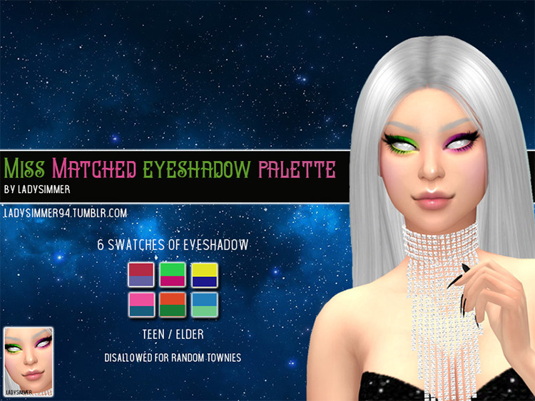 The Sims 4  Best Eyeshadow CC To Try Out  All Free    FandomSpot - 64