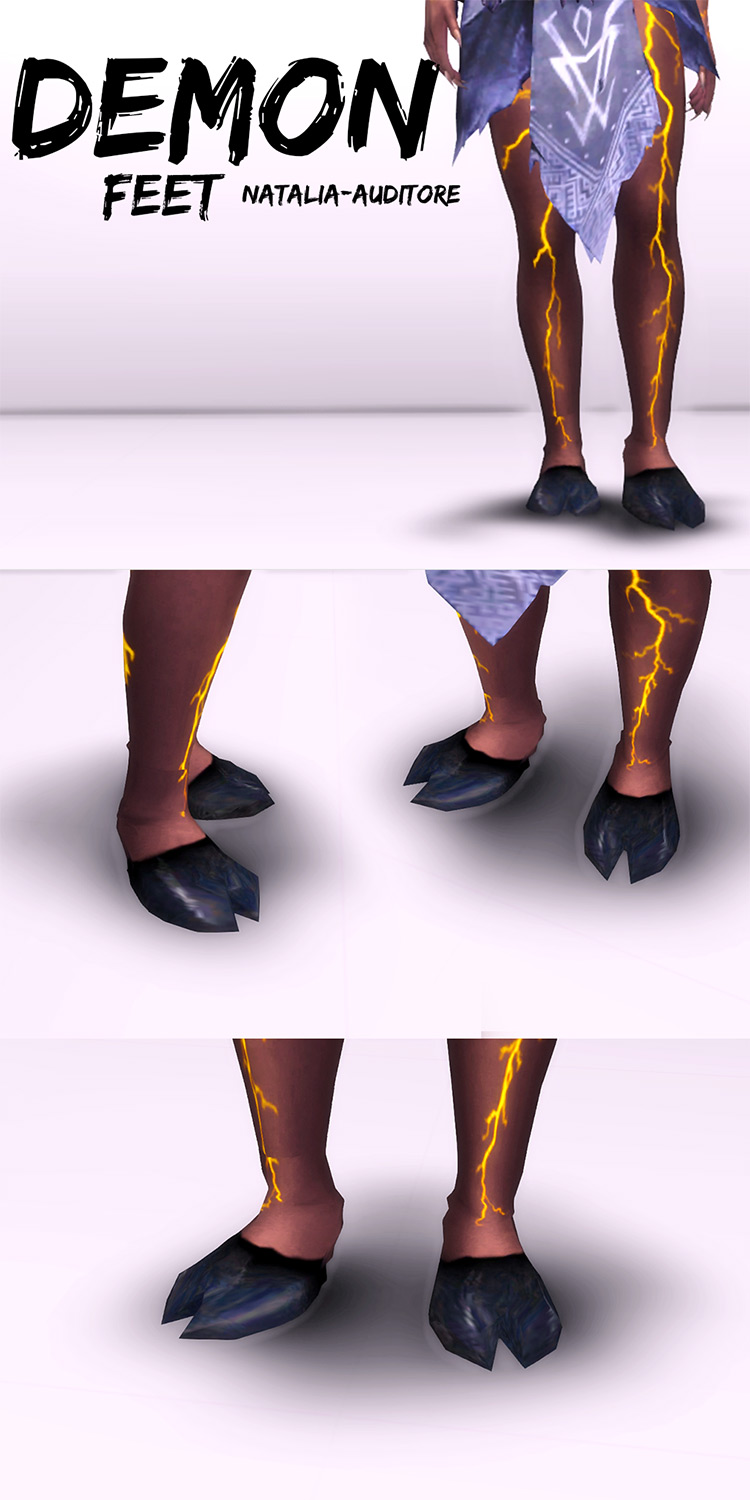 sims 4 better feet mod