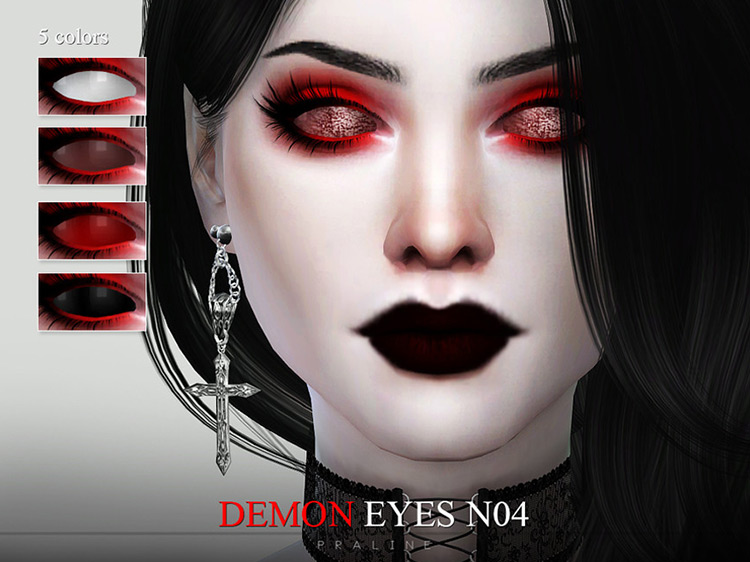 Demon Eyes N04 for Sims 4