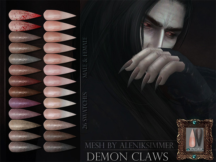 Sims 4 Demon CC   Mods  Horns  Tails  Eyes   More   FandomSpot - 35