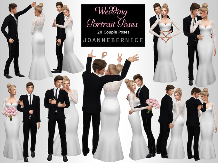 Sims 4  Best Wedding Poses CC   Mods Packs   FandomSpot - 45