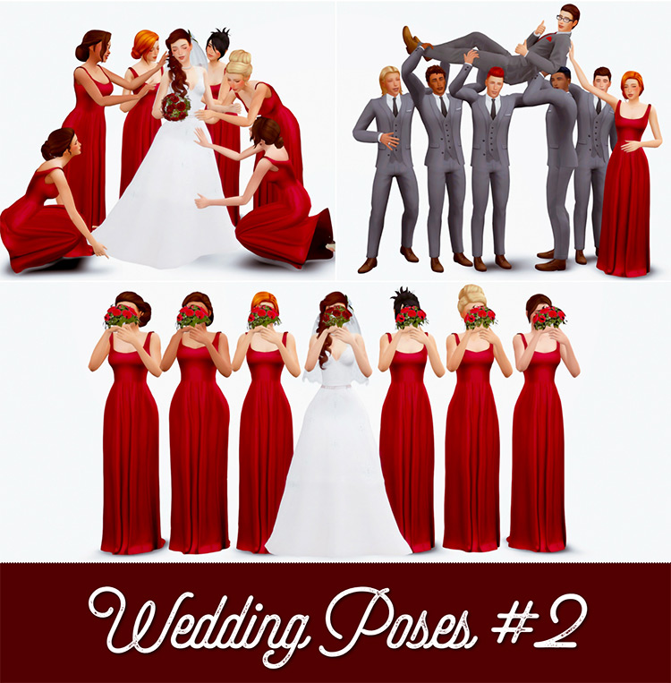 Sims 4  Best Wedding Poses CC   Mods Packs   FandomSpot - 80