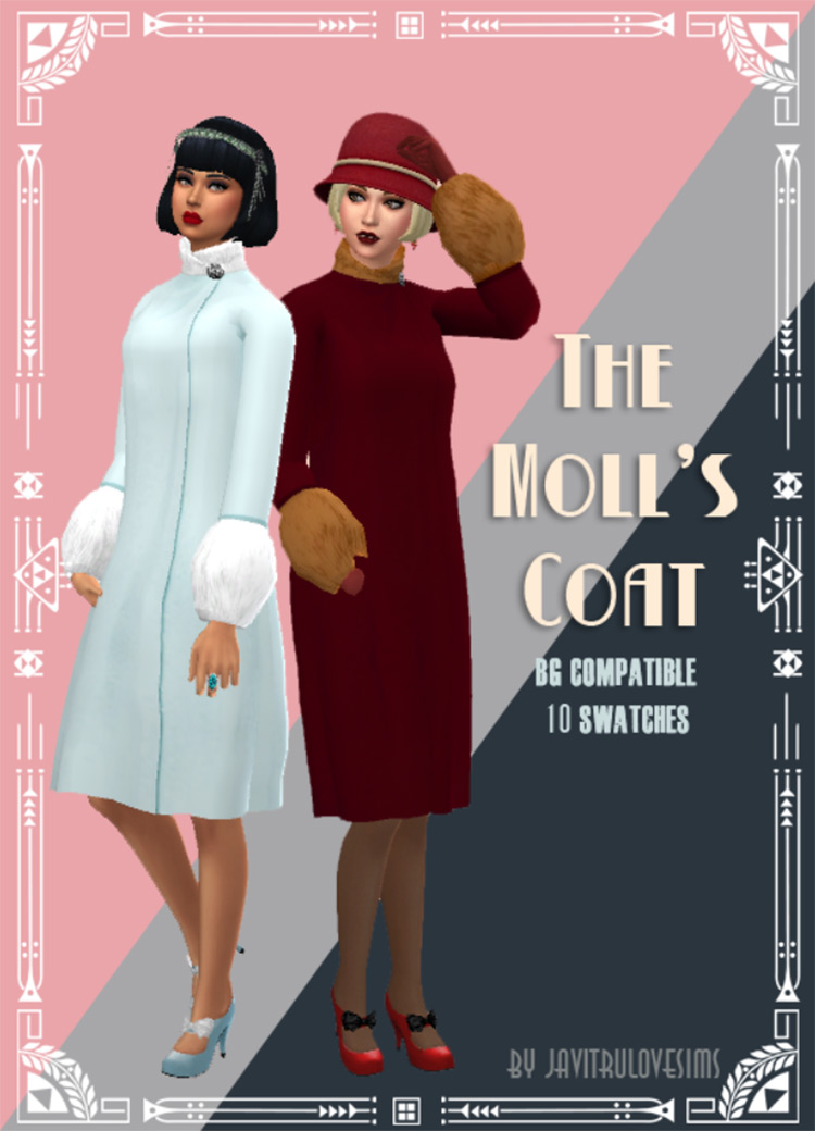 Sims 4 Jackets   Coats CC  For Guys   Girls    FandomSpot - 3