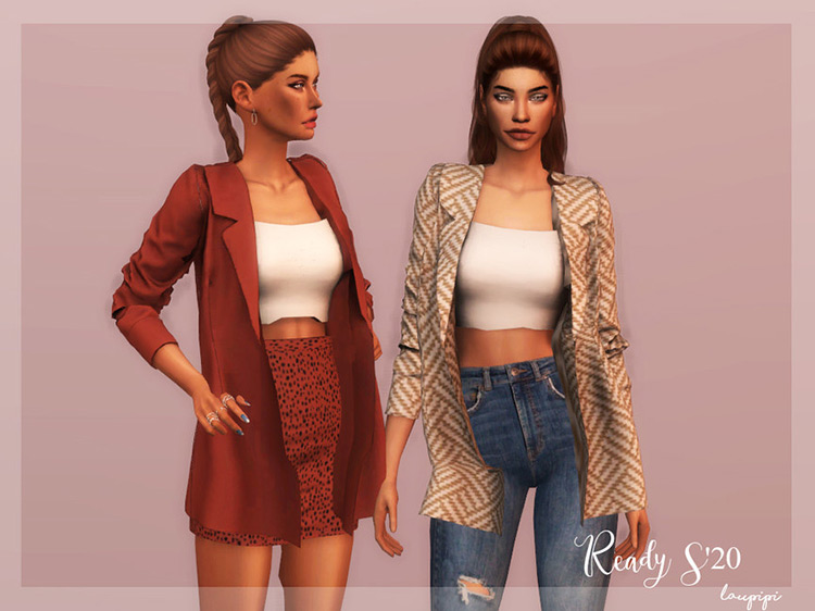 Sims 4 Jackets   Coats CC  For Guys   Girls    FandomSpot - 93