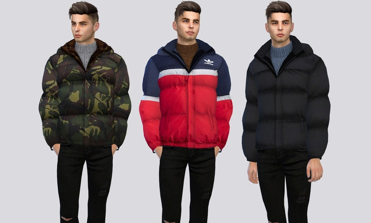 Sims 4 Jackets   Coats CC  For Guys   Girls    FandomSpot - 3