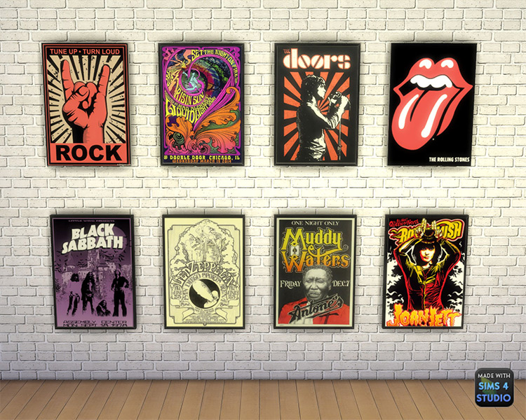 Sims 4 Wall Decor CC   Custom Paintings Mods  All Free    FandomSpot - 81