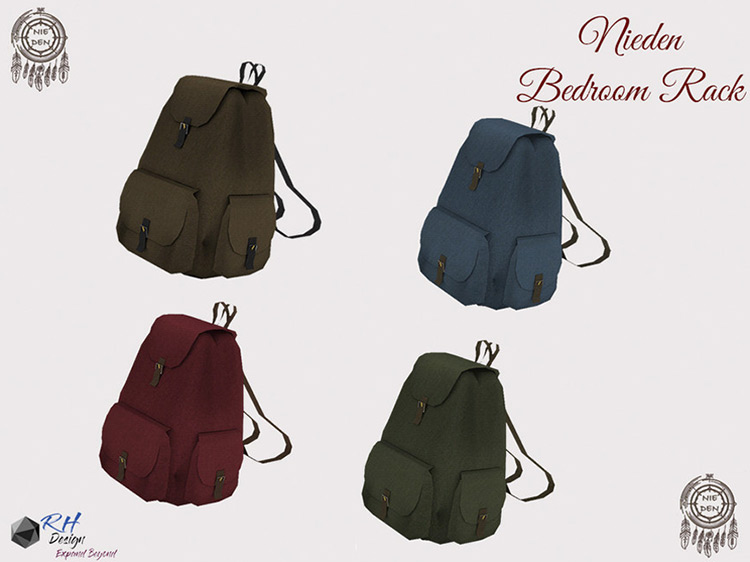 Sims 4 Teen Backpacks