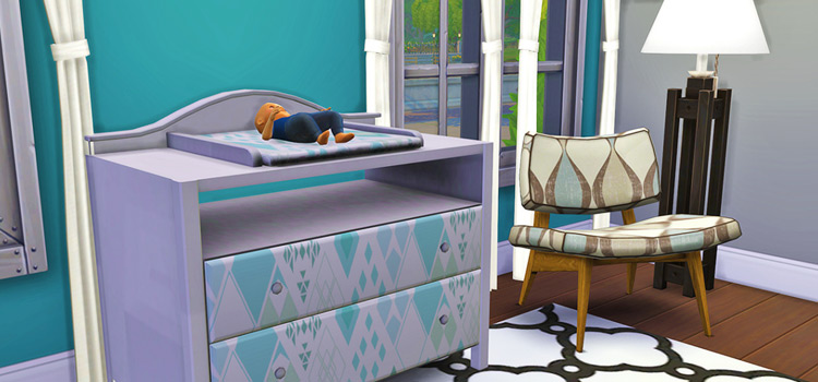 sims 3 baby changing table download free