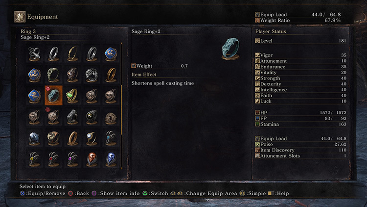 Sages Ring Dark Souls 3 screenshot