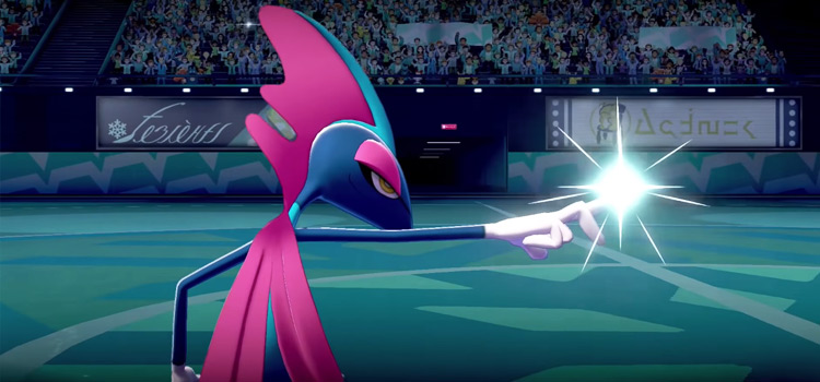 Inteleon Pink Shiny in Pokemon