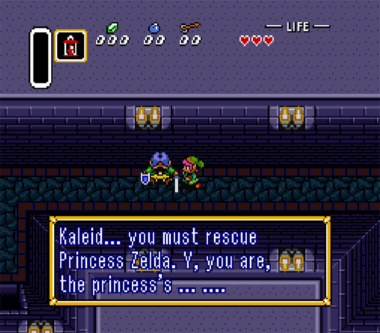 The Legend of Zelda a Link to the past (Gameboy advance) Rom Hack