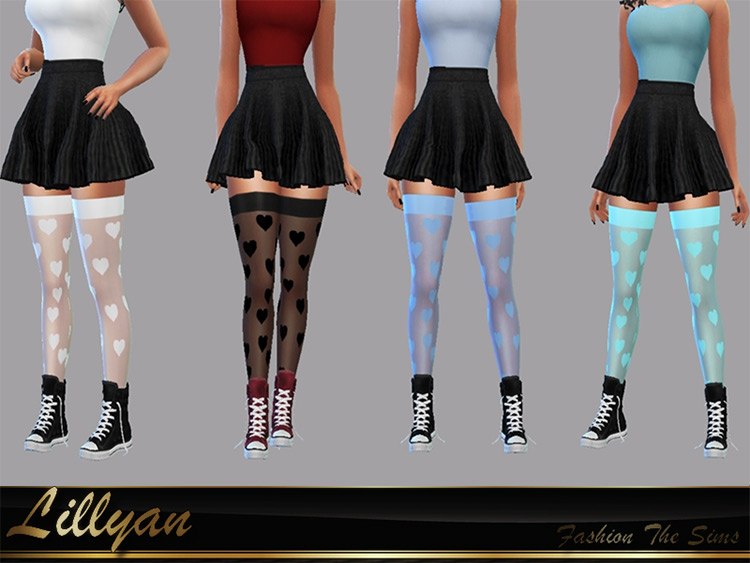 Sims 4 CC  Best Thigh High Socks   Boots  All Free    FandomSpot - 94