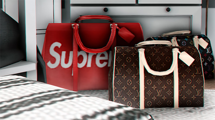 LV GAME ON CŒUR HEART BAG  Sims 4 collections, Bags, The sims 4 packs