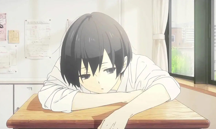 Tanaka in Tanaka-kun is Always Listless