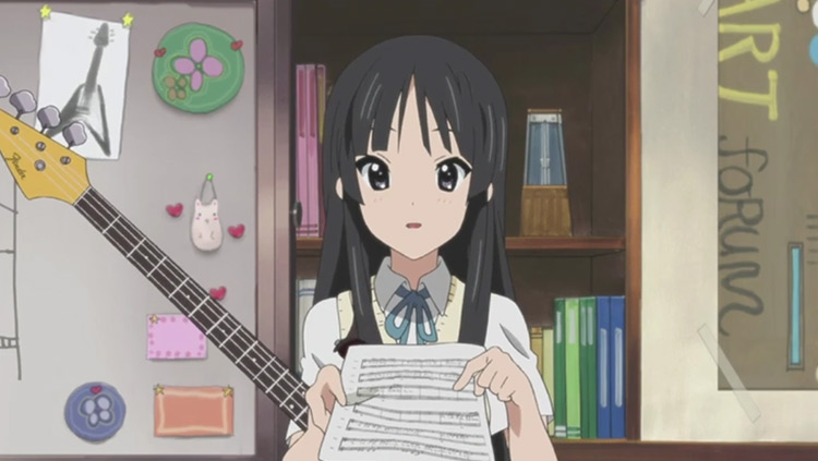 Mio Akiyama from K-On! anime