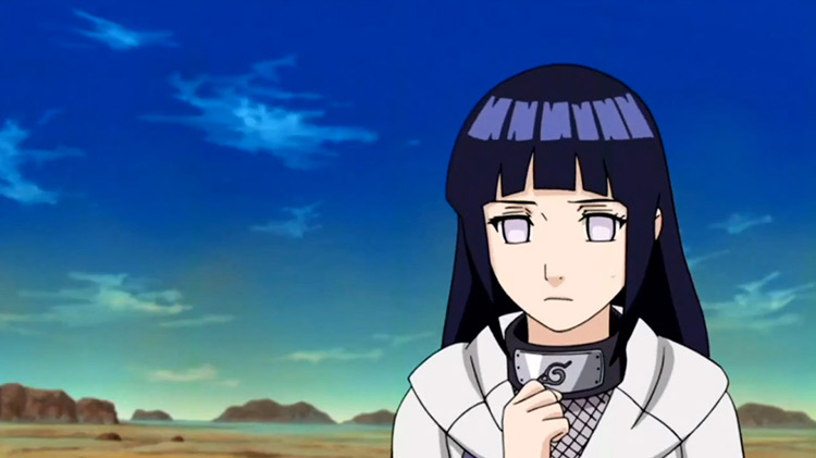 Hinata Hyuga from Naruto anime