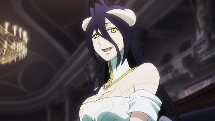 Albedo from Overlord anime