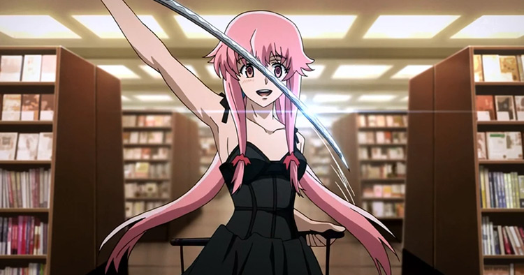 Yuno Gasai from Future Diaries anime