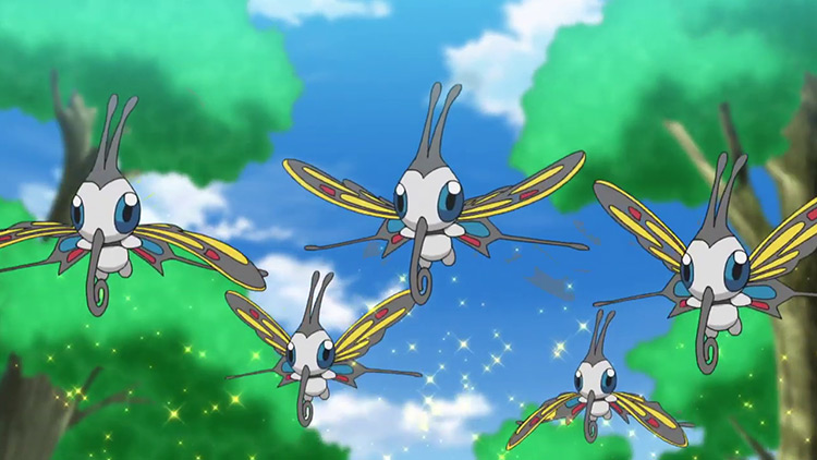 Beautifly in Pokémon anime