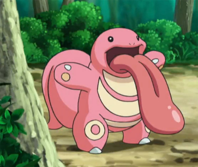 Lickitung in Pokémon anime