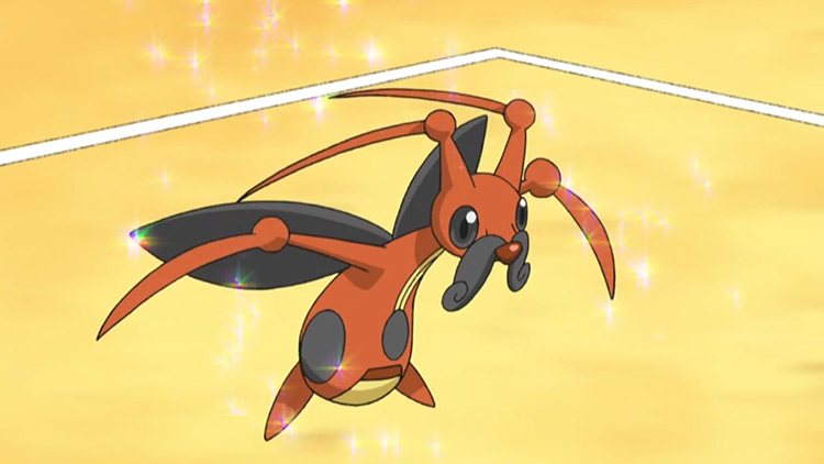 Kricketune Pokémon anime screenshot