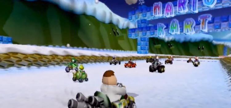Peter Griffin mod for Mario Kart Wii