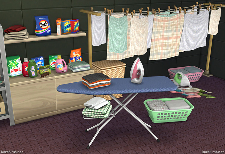 The Sims 4  Best Laundry CC  Mods   Clutter Packs   FandomSpot - 35