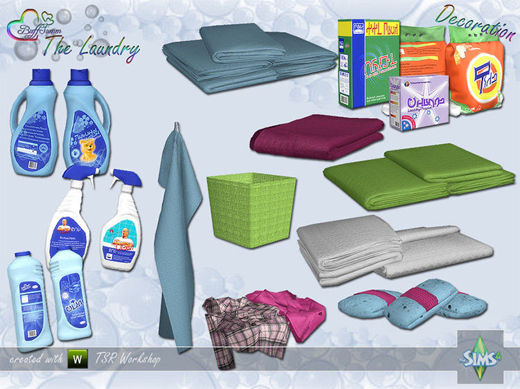 The Sims 4  Best Laundry CC  Mods   Clutter Packs   FandomSpot - 47