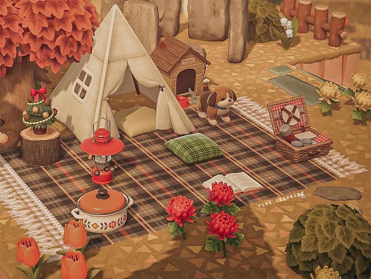 The Ultimate List Of 21 Most Awe Inspiring Animal Crossing Island Ideas   15 Cozy Picnic Area Acnh 