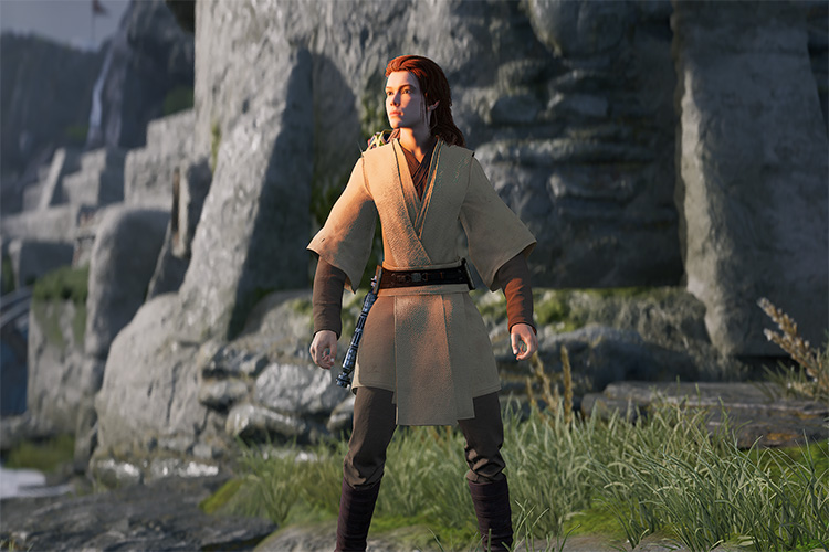 Female Jedi Fallen Order