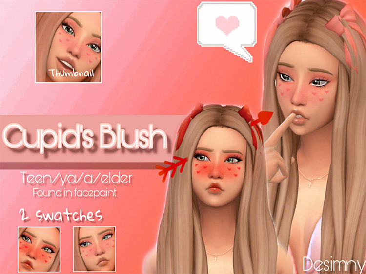 Cupid’s Blush Sims 4 CC screenshot