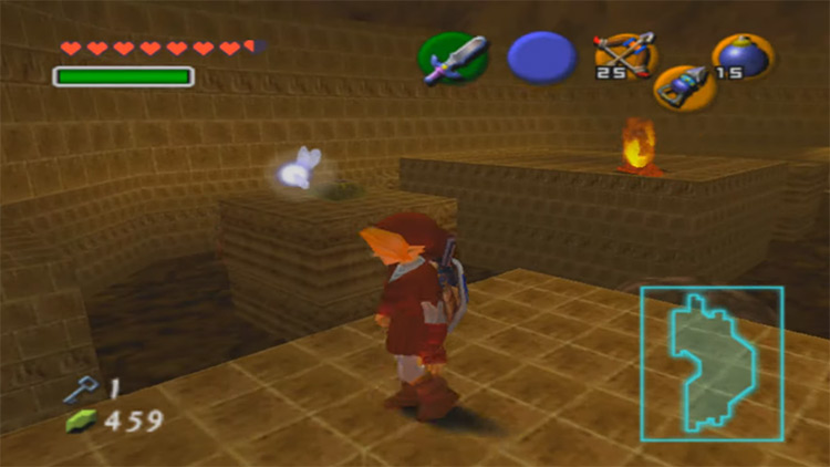 The Legend of Zelda: Ocarina of Time gameplay