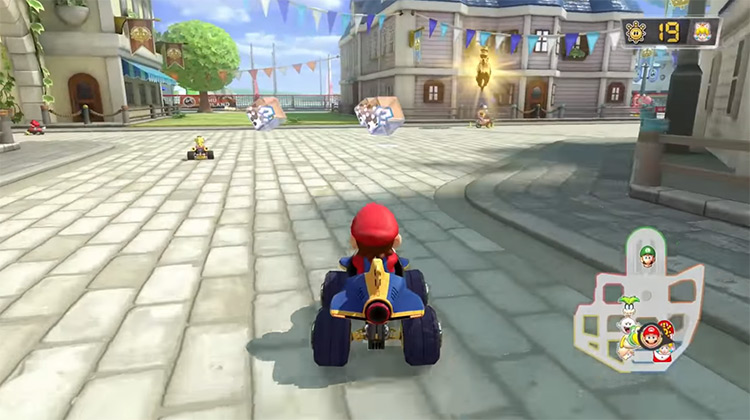 Mario Kart 8 Deluxe gameplay
