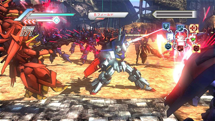 Dynasty Warriors: Gundam 3 gameplay screenshot