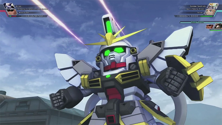 SD Gundam G Generation Cross Rays gameplay PS4