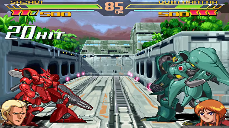 Gundam Battle Assault 2 gameplay PS1