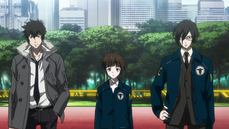 Psycho Pass anime screenshot