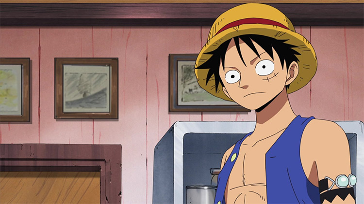 Monkey D. Luffy from from One Piece anime