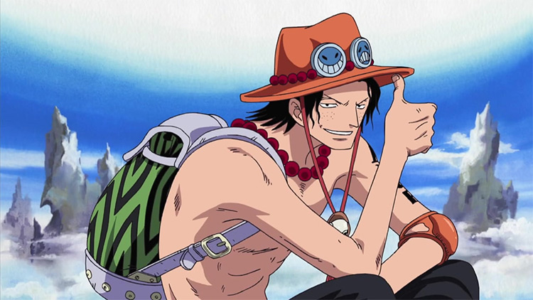 Portgas D. Ace One Piece anime screenshot