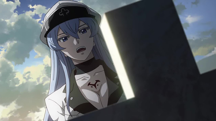 Esdeath from Akame ga Kill anime