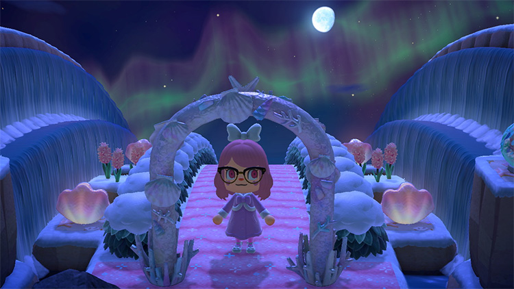 Animal Crossing Entrance Design Idea