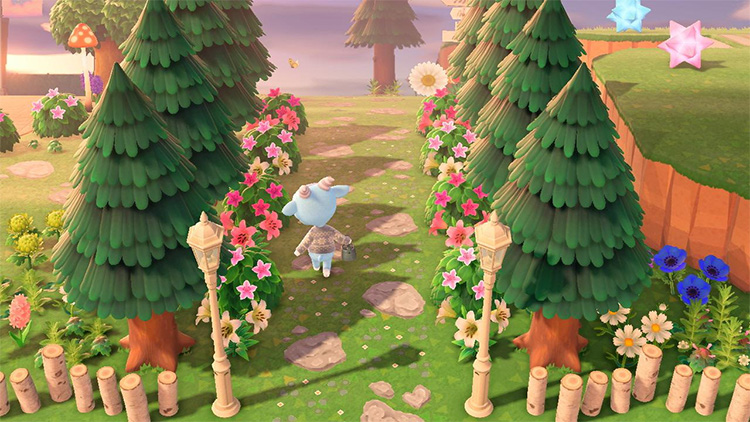 Simple Flower Forest Entrance - ACNH