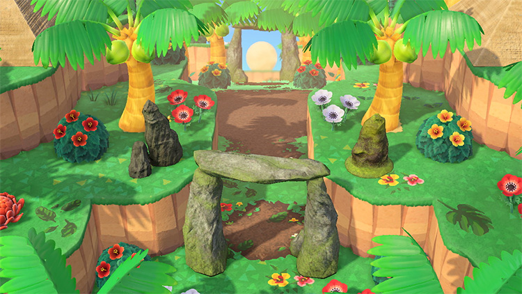 25 Entrance Designs   Ideas For Animal Crossing  New Horizons   FandomSpot - 44