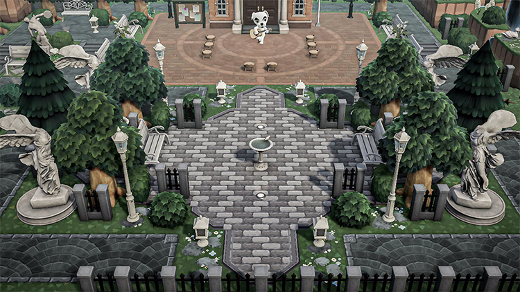 25 Entrance Designs   Ideas For Animal Crossing  New Horizons   FandomSpot - 25