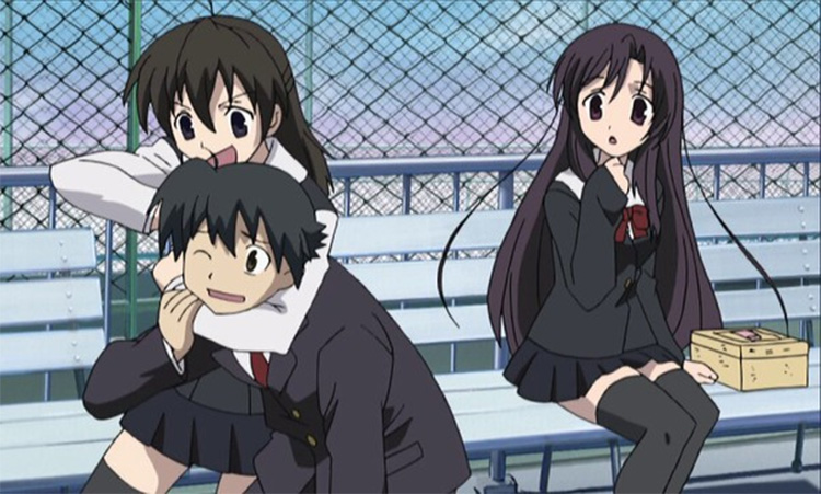 School Days - Anime cast screenshot