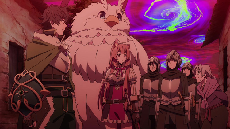 The Rising of the Shield Hero anime