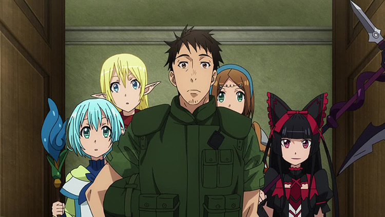 Gate anime screenshot