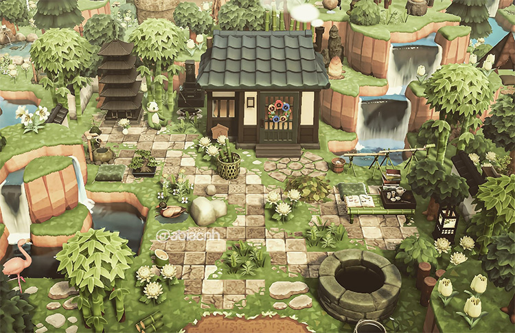 Animal Crossing  New Horizons Yard Ideas  For Your House   Villager Houses    FandomSpot - 55